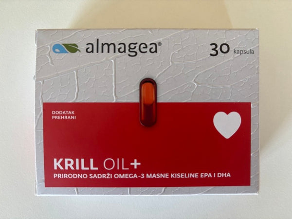 Almagea KRILL OIL+ 30 kapsula, dodatak prehrani