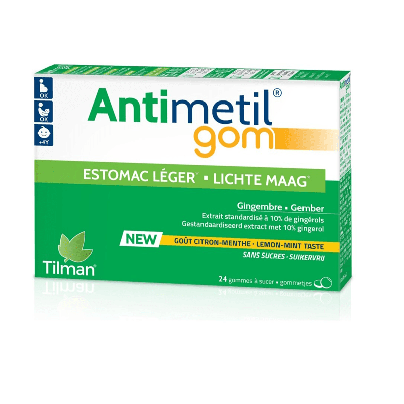 Antimetil Gom 24 pastile