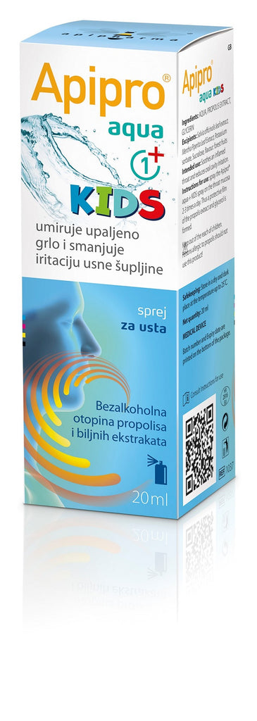 Apipharma Apipro Aqua Kids propolis sprej 20 ml