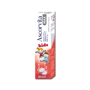 Ascorvita Max Kids 20 šumećih tableta