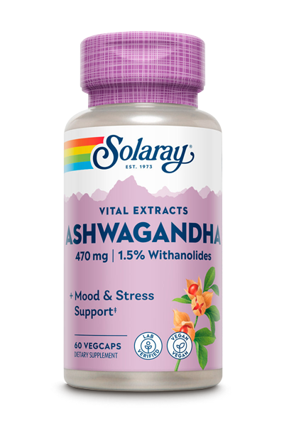 Solaray Ashwanagandha Extract, 60 kapsula