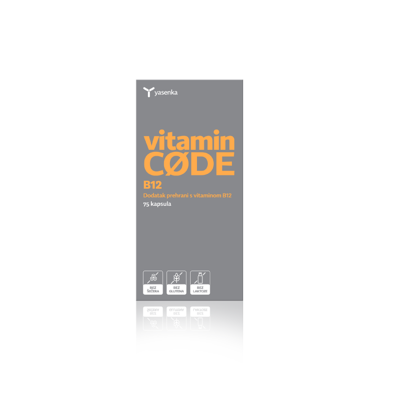 Yasenka Vitamin CODE B12 75 kapsula
