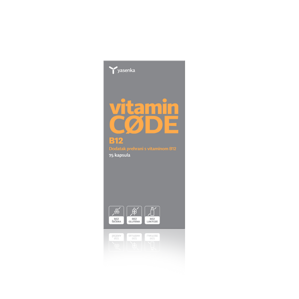 Yasenka Vitamin CODE B12 75 kapsula
