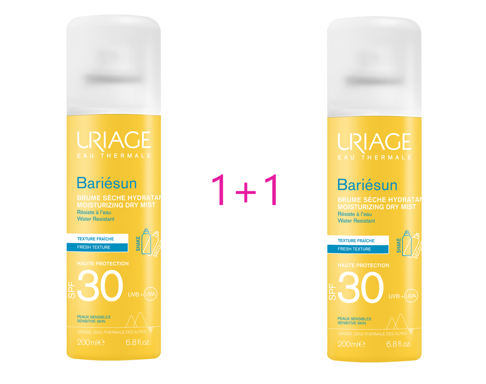 Uriage Bariesun mist SPF30 200 ml 1+1 GRATIS