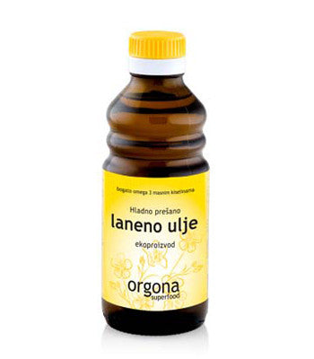 Orgona Hladno prešano laneno ulje 250g