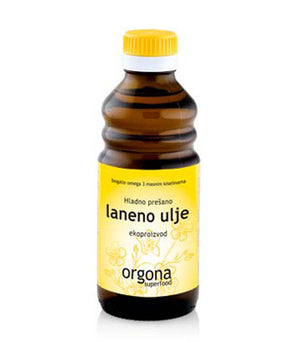 Orgona Hladno prešano laneno ulje 250g