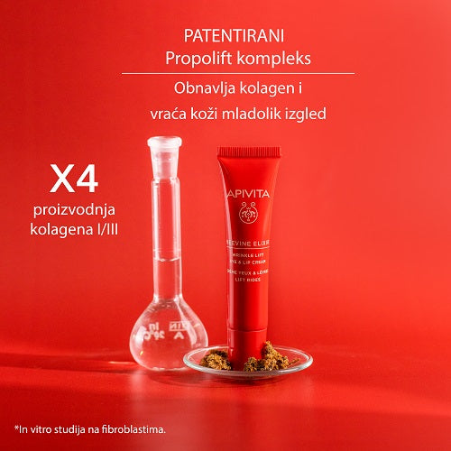 Apivita Beevine Elixir krema za područje oko očiju i usana 15 ml