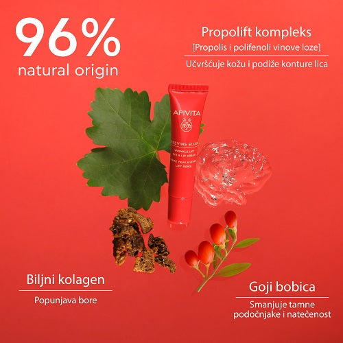 Apivita Beevine Elixir krema za područje oko očiju i usana 15 ml