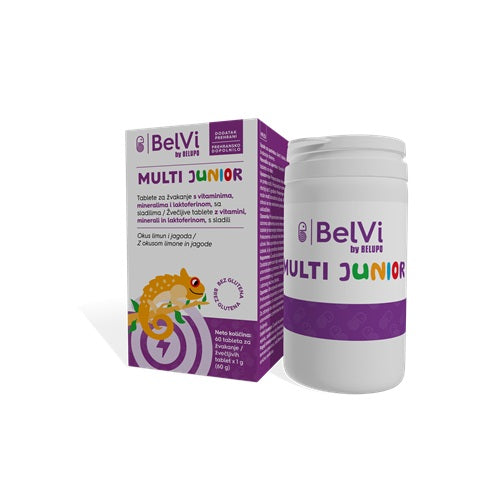 BelVi Multi Junior 60 tableta za žvakanje 