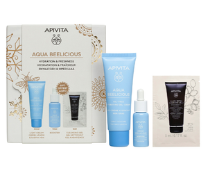 Apivita set 2025 Aqua Beelicious lagana krema + serum