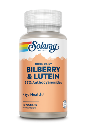 Solaray Bilberry + Lutein Extract 30 kapsula