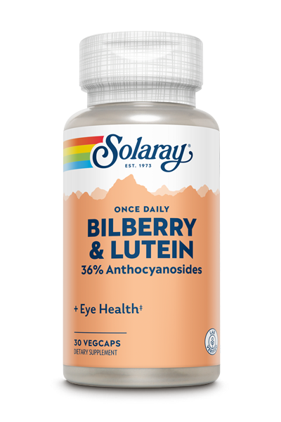 Solaray Bilberry + Lutein Extract 30 kapsula