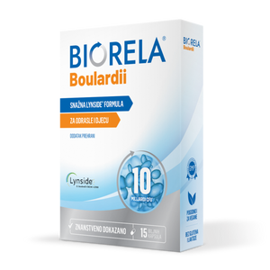 Biorela Boulardii 15 kapsula, dodatak prehrani