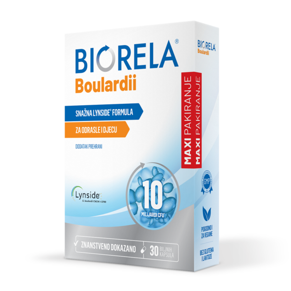 Biorela Boulardii 30 kapsula, dodatak prehrani