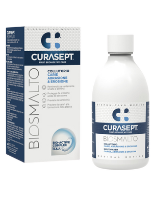 CURASEPT BIOSMALTO TEKUĆINA ZA ISPIRANJE USTA KARIJES 300 ml