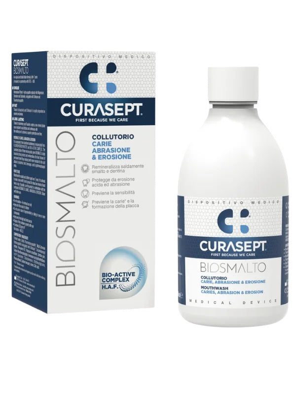 CURASEPT BIOSMALTO TEKUĆINA ZA ISPIRANJE USTA KARIJES 300 ml