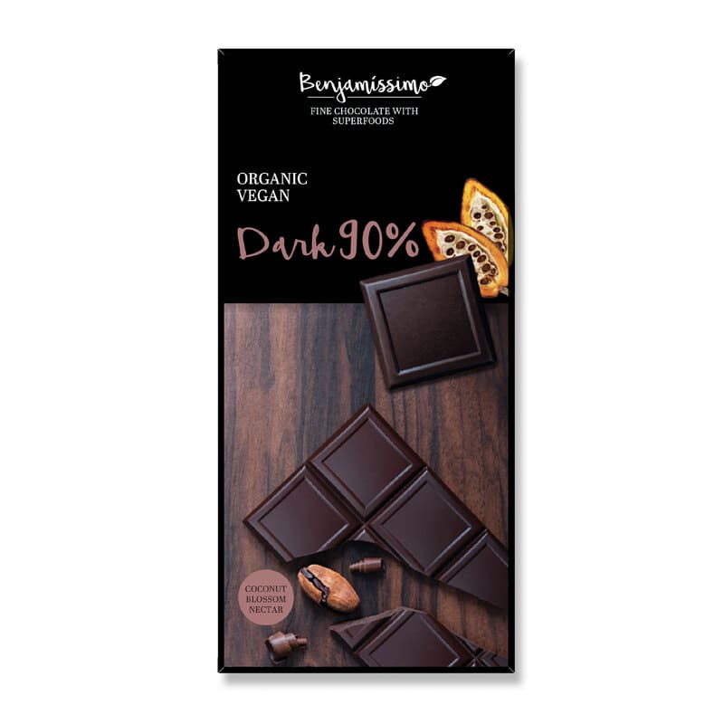 Biovega Tamna čokolada 90% 70g