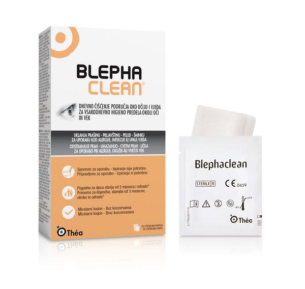 Blephaclean maramice za vjeđe 20 komada