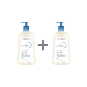 BIODERMA Atoderm krema za tuširanje 1000 ml 1+1 GRATIS