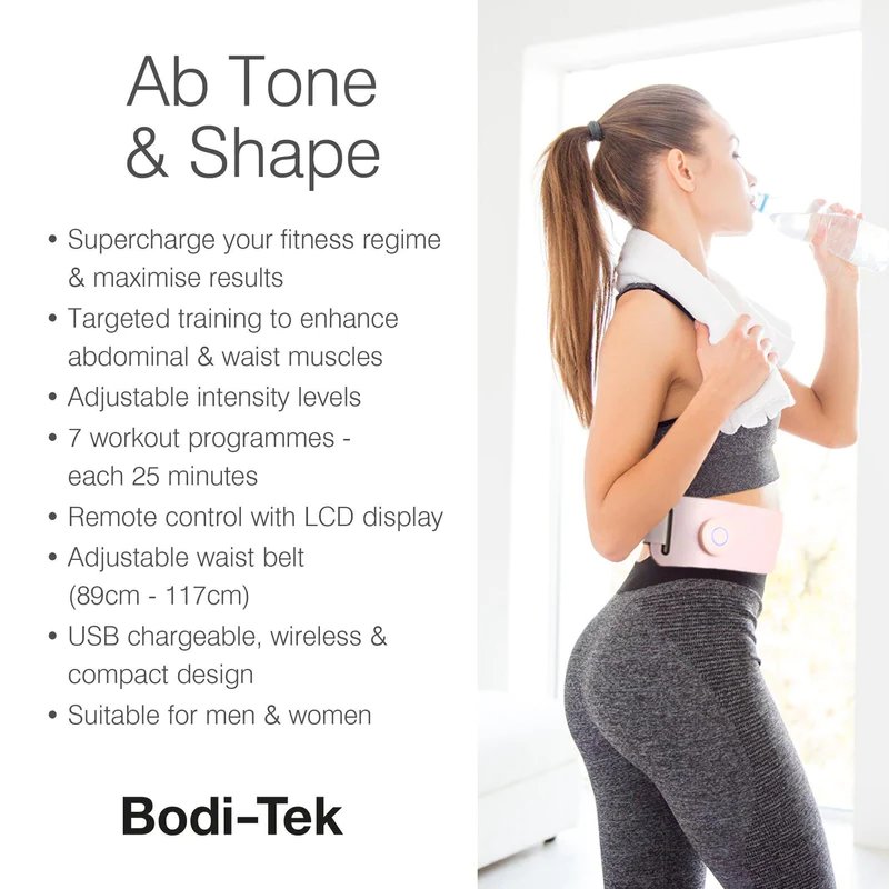 Bodi-TEK AB Tone shape - EMS pojas za učvršćivanje trbušnih mišića