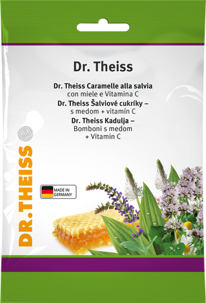 Dr.theiss Kadulja – Bomboni s medom + Vitamin C