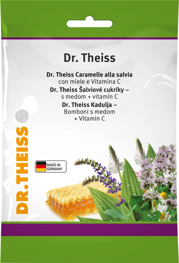 Dr.theiss Kadulja – Bomboni s medom + Vitamin C