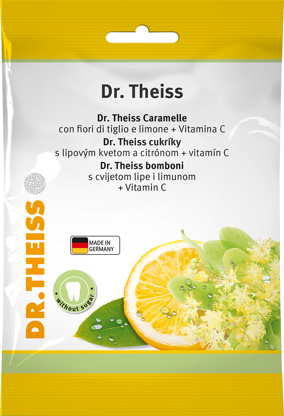 Dr.theiss Bomboni s cvijetom lipe i limunom + Vitamin C