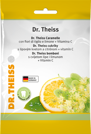 Dr.theiss Bomboni s cvijetom lipe i limunom + Vitamin C