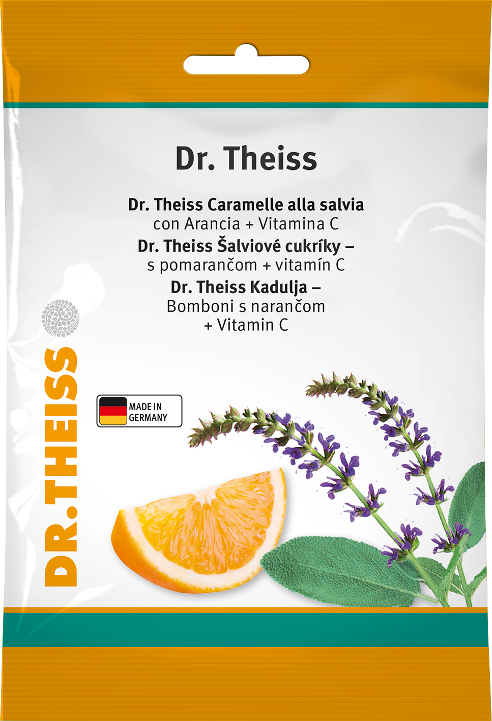 Dr.theiss Kadulja Bomboni s narančom + Vitamin C