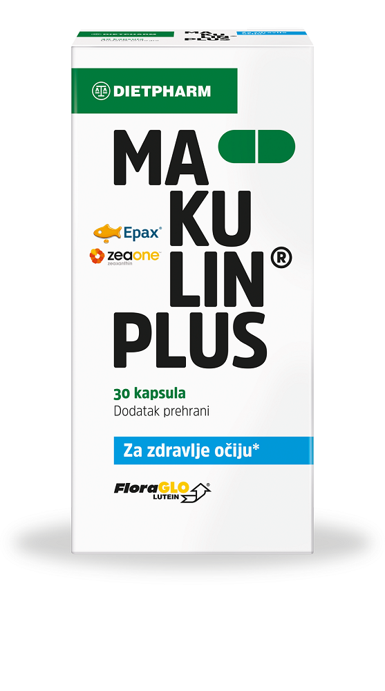 Dietpharm Makulin Plus 30 kapsula, dodatak prehrani