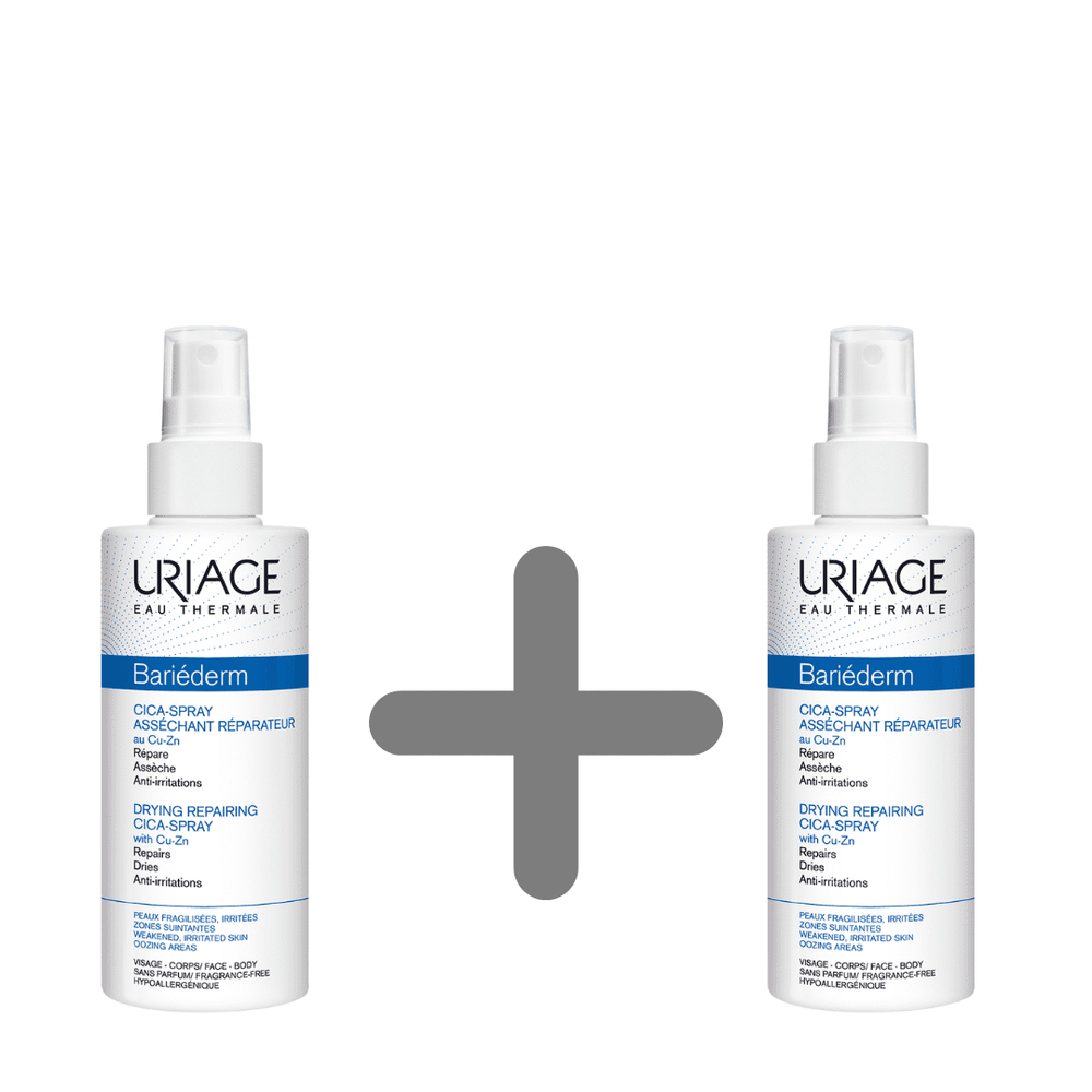 Uriage BARIEDERM CICA sprej s Cu-Zn 100ml 1+1 GRATIS