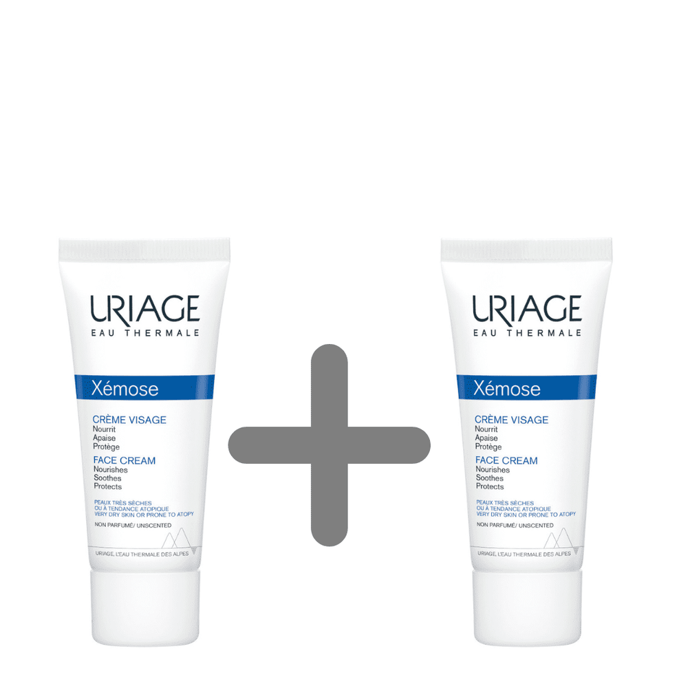 Uriage XEMOSE krema za lice 40ml 1+1 GRATIS