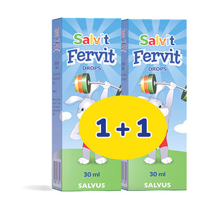 Salvit Fervit kapi 30 ml 1+1 GRATIS, dodatak prehrani