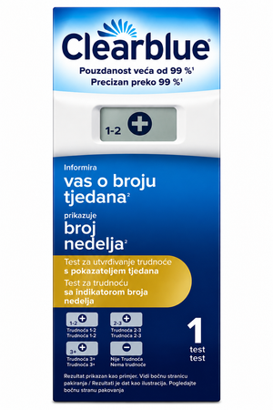 Clearblue Digital test za utvrđivanje trudnoće
