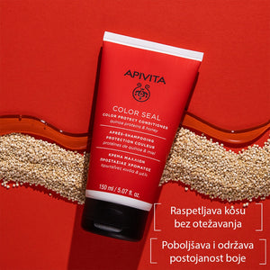 Apivita Regenerator za zaštitu obojene kose s proteinima kvinoje i medom 150 ml