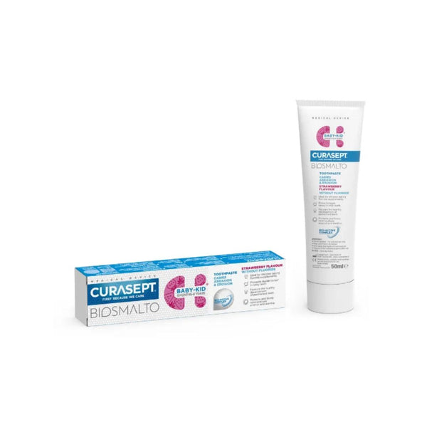 Curasept Biosmalto pasta za zube Baby-Kid, jagoda, 50ml