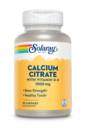 Solaray Calcium Citrate+D3, 90 tableta