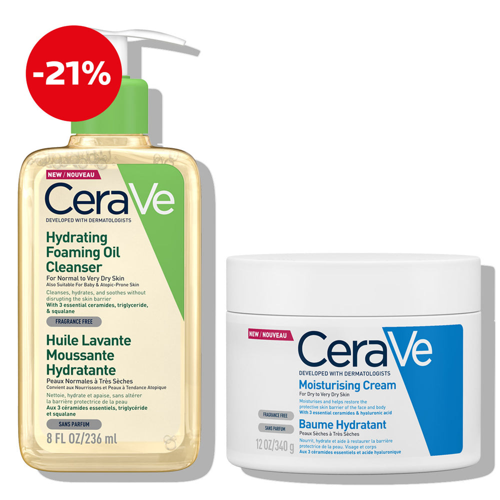 CeraVe Dnevni protokol za vrlo suhu kožu tijela sklonu atopiji (čišćenje i njega)