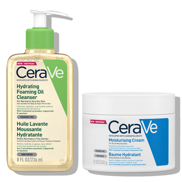 CeraVe Dnevni protokol za vrlo suhu kožu tijela sklonu atopiji (čišćenje i njega)
