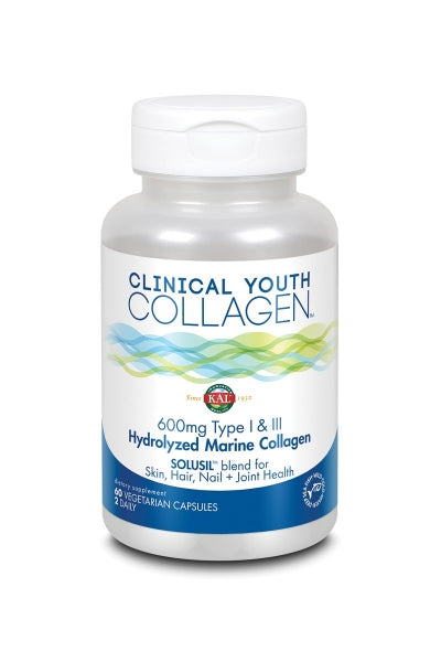 Kal Clinical Youth Collagen™, 60 kapsula