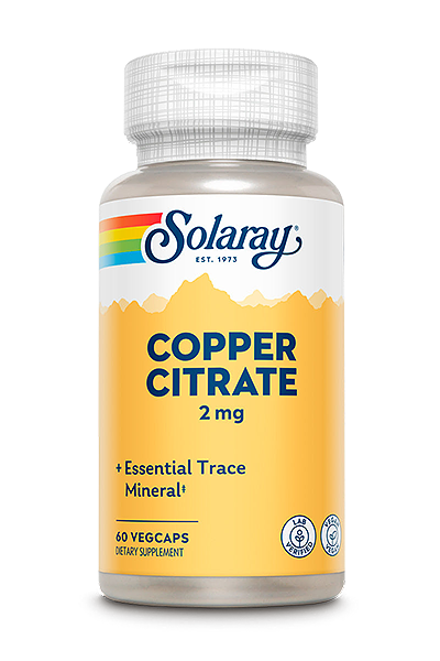 Solaray Copper Citrate 60 kapsula