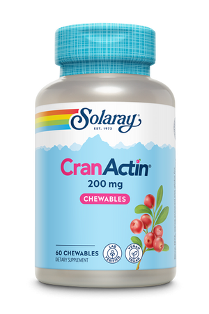 Solaray CranActin Chewables Pastile, 60 tableta