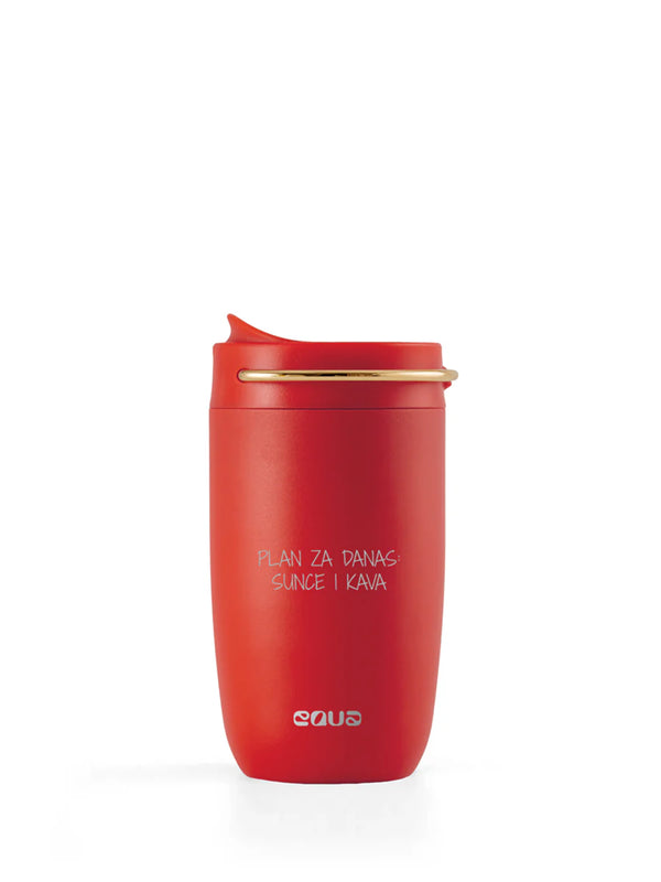 EQUA Cup Pomodoro termo šalica 300 ml + gravura