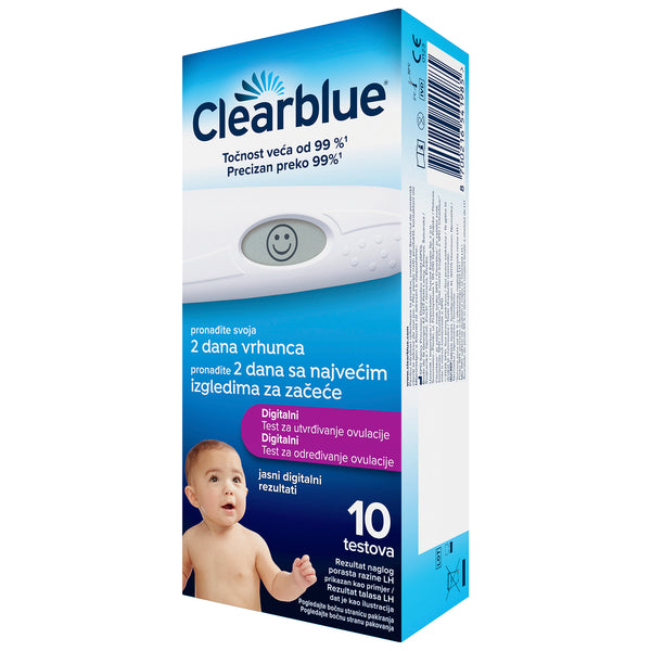 Clearblue Digital test za utvrđivanje ovulacije