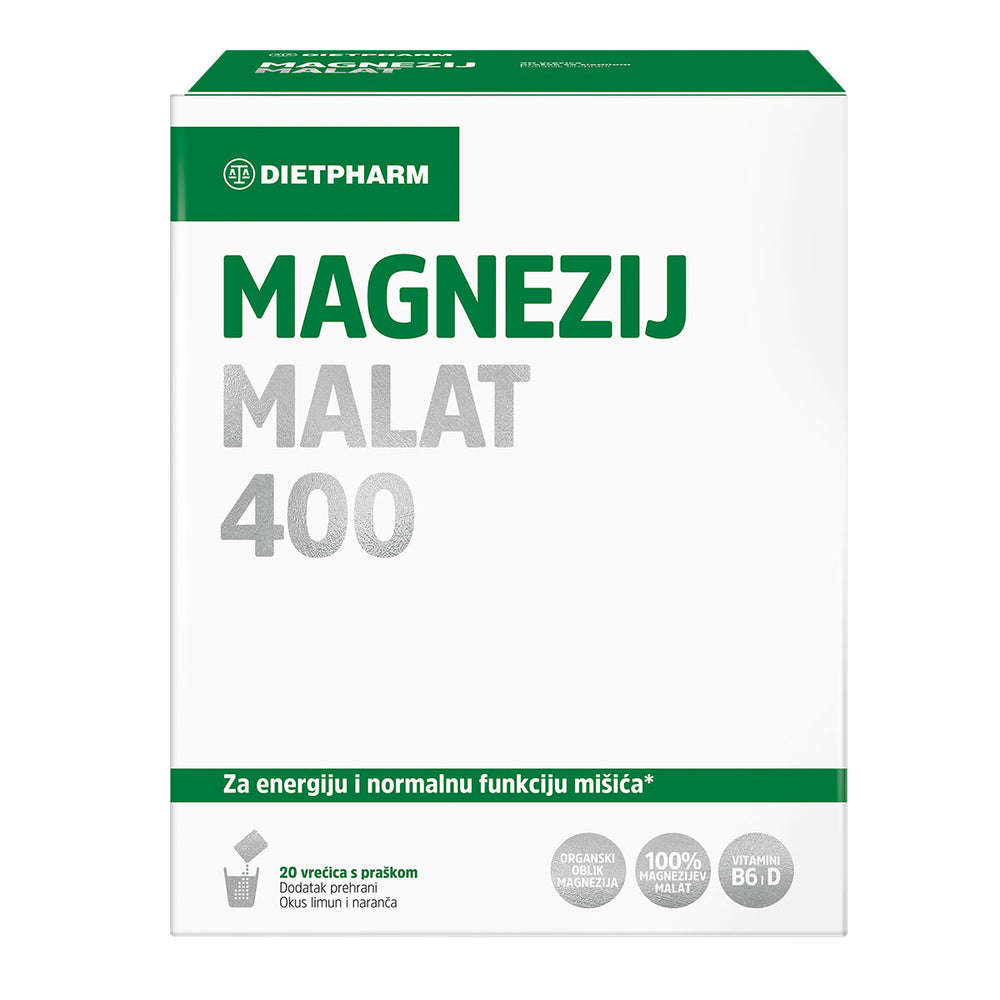 Dietpharm Magnezij Malat 400 20 vrećica