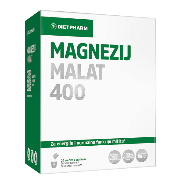 Dietpharm Magnezij Malat 400 20 vrećica