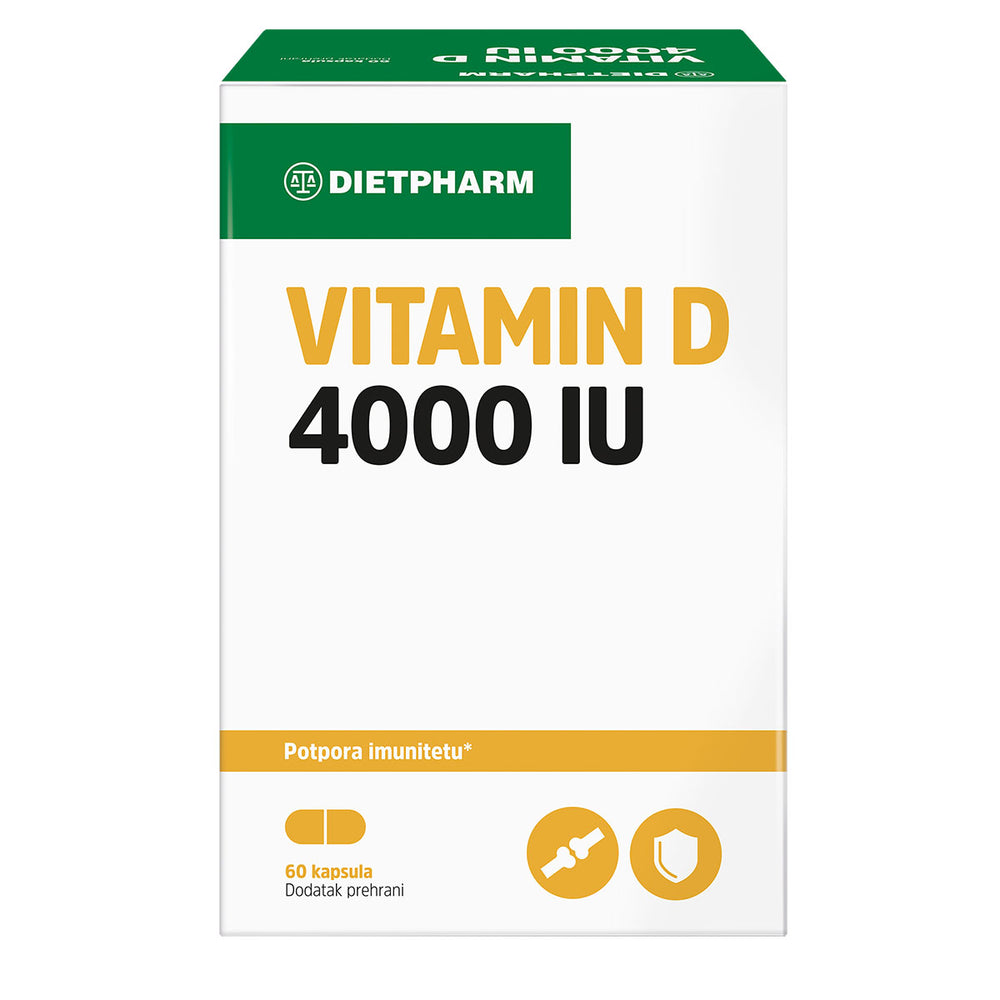 Dietpharm Vitamin D 4000 IU 60 kapsula