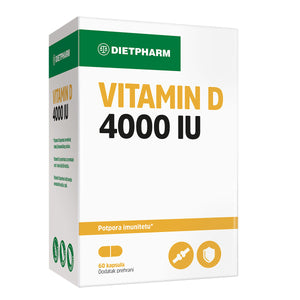 Dietpharm Vitamin D 4000 IU 60 kapsula