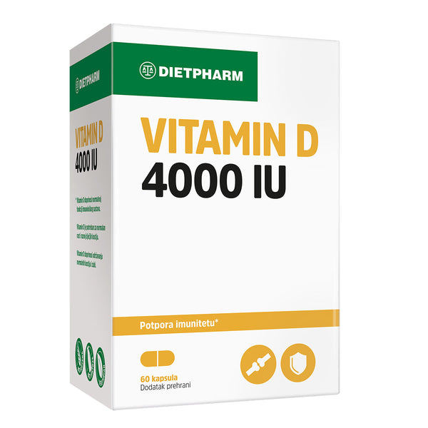 Dietpharm Vitamin D 4000 IU 60 kapsula