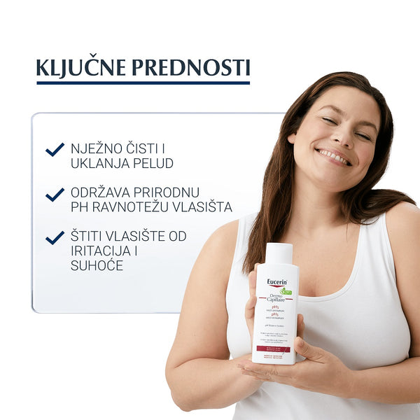 Eucerin DermoCapillaire pH5 šampon 250 ml